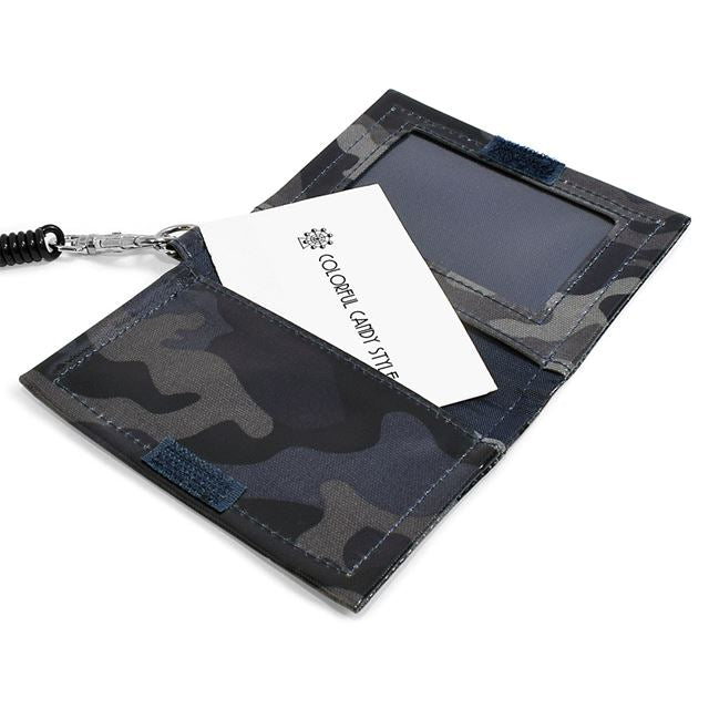 【10%OFF：クリスマスセール】 アウトレット パスケース 迷彩・グレー