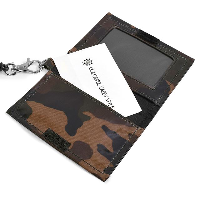 アウトレット パスケース 迷彩・モスグリーン