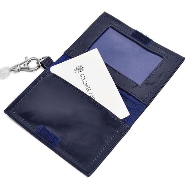 【10%OFF：クリスマスセール】 アウトレット パスケース ディープネイビー