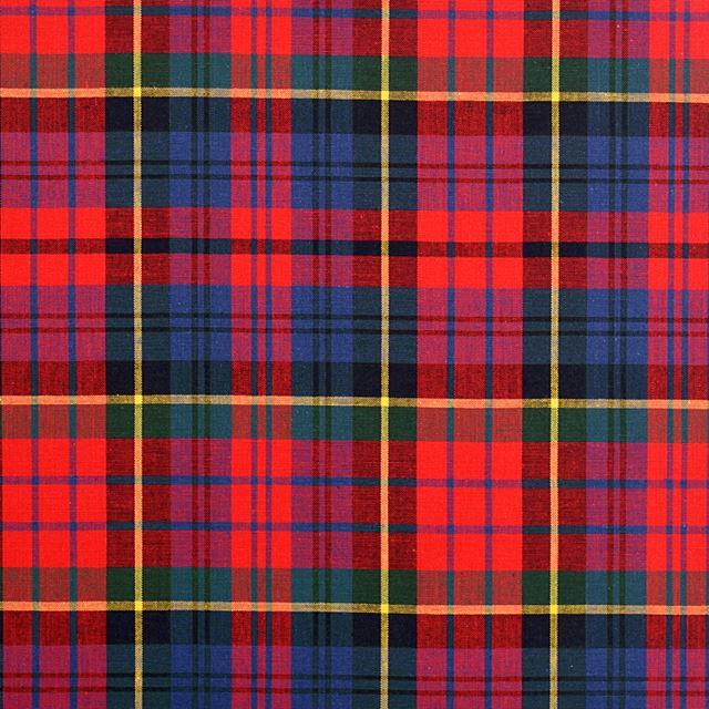 アウトレット パスケース タータンチェック・レッド