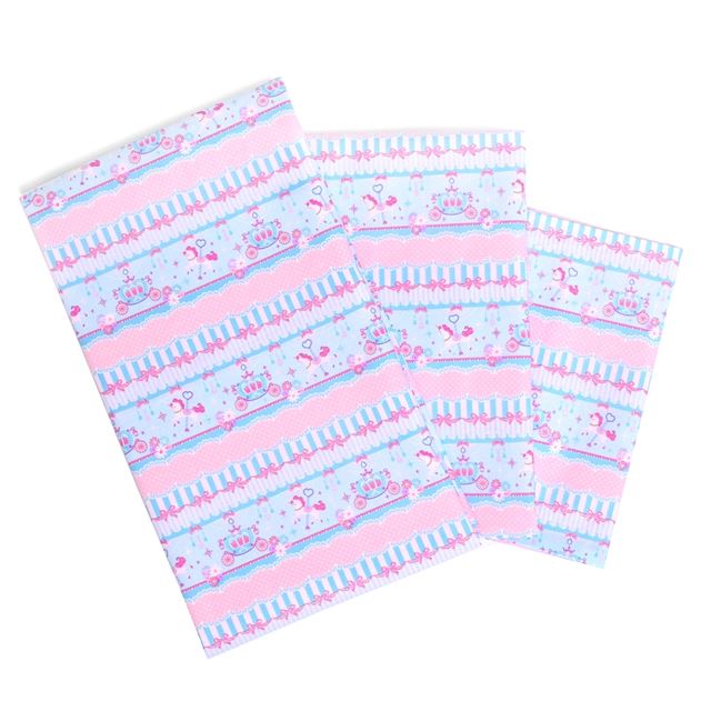 アウトレット 布団カバーセット レースチュールとメリーゴーランド(ライトブルー)