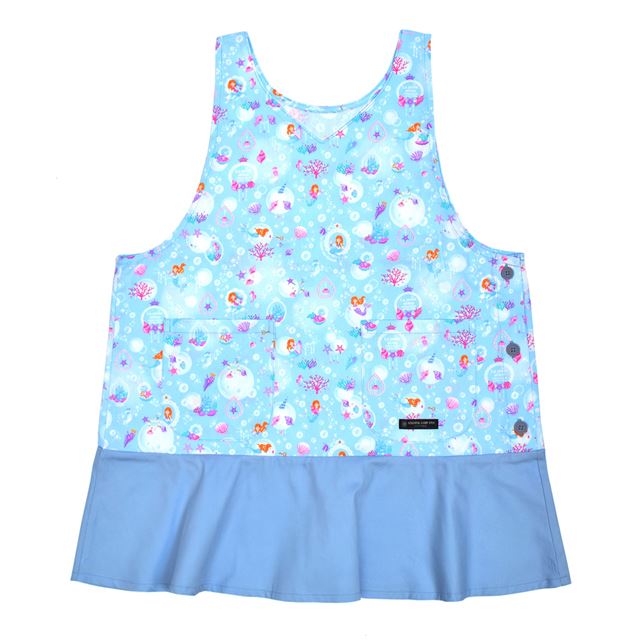 アウトレット 保育士エプロン マーメイドと輝く光のフィルハーモニー