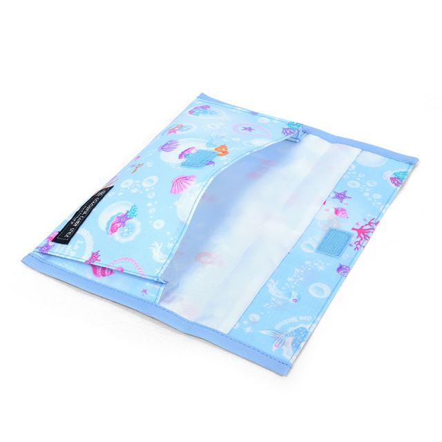 アウトレット 抗菌 マスクケース ダブルポケット(携帯用) マーメイドと輝く光のフィルハーモニー