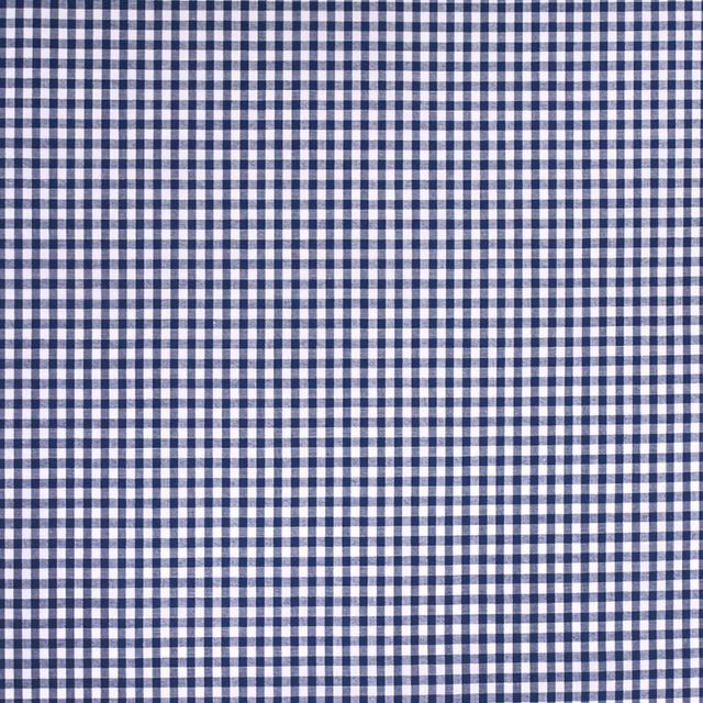 アウトレット 抗菌 マスクケース ダブルポケット(携帯用) チェック大・紺