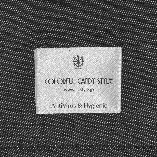 アウトレット 抗ウイルス・抗菌エプロン(150～170cm） ブラック