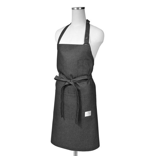 アウトレット 抗ウイルス・抗菌エプロン(150～170cm） ブラック