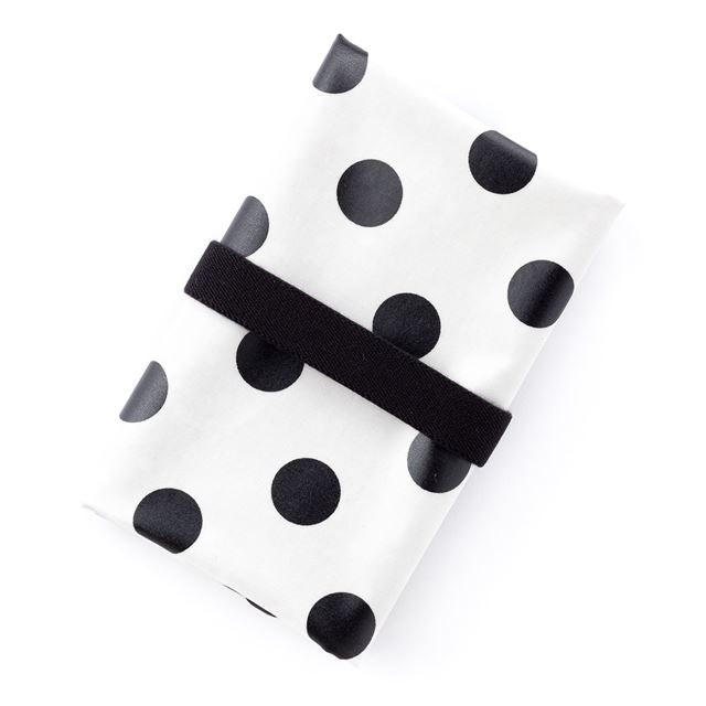 アウトレット おむつ替えシート polka dot large(broadcloth・white)