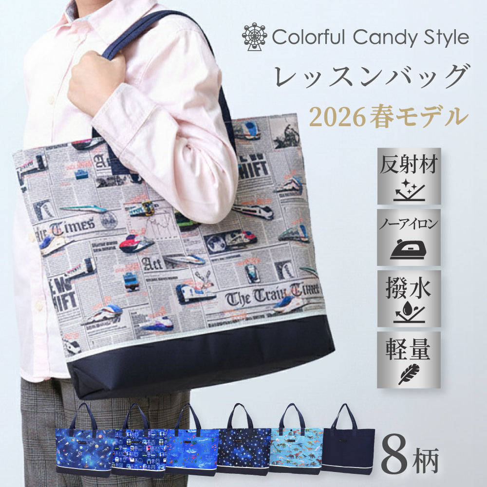 Quilted lesson bag (with loop) | Boy