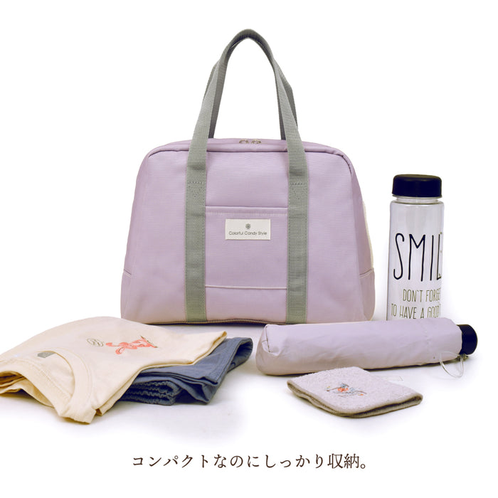 カラフルキャンディスタイルのスポーツバッグ。レジャーや習い事、旅行などオールシーズンでお使いいただけるボストンバッグです。