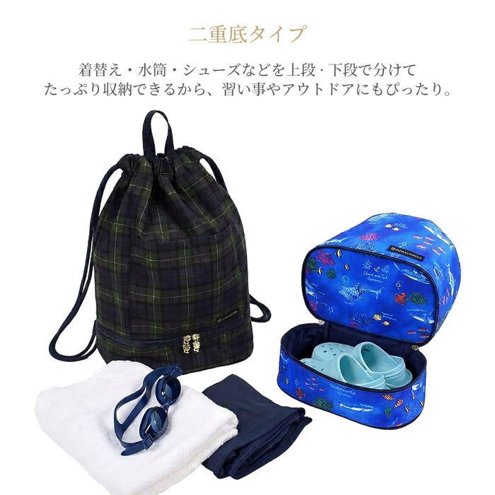 カラフルキャンディスタイルのナップサック。小学生に人気で、持ち手付きのおしゃれな体操服入れ。男の子と女の子兼用で大活躍。