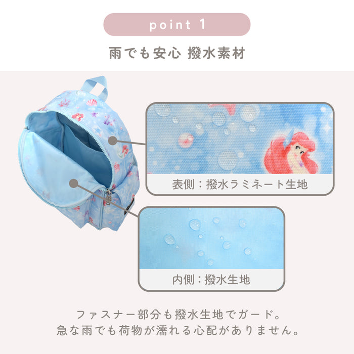 カラフルキャンディスタイルの子どもリュックサック。防水ラミネート生地使用で汚れが付きにくくお手入れ簡単