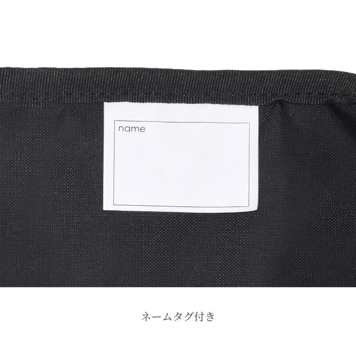 約28cmまで対応！シューズが出し入れしやすいワイドオープン設計。ボリュームのあるスニーカーや体育館シューズ、トレーニングシューズもゆったり収納。毎日使う中学生・高校生にぴったりのシューズケースです。