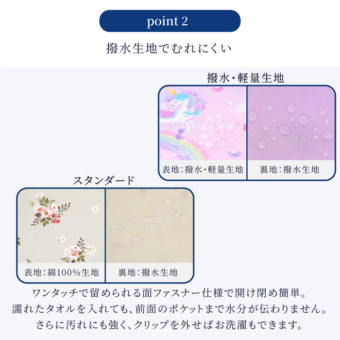 カラフルキャンディスタイルの移動ポケット ラージタイプ。ポケットがない服に簡単に取り付けられる便利な移動ポケット。旅行、遠足でも大活躍。