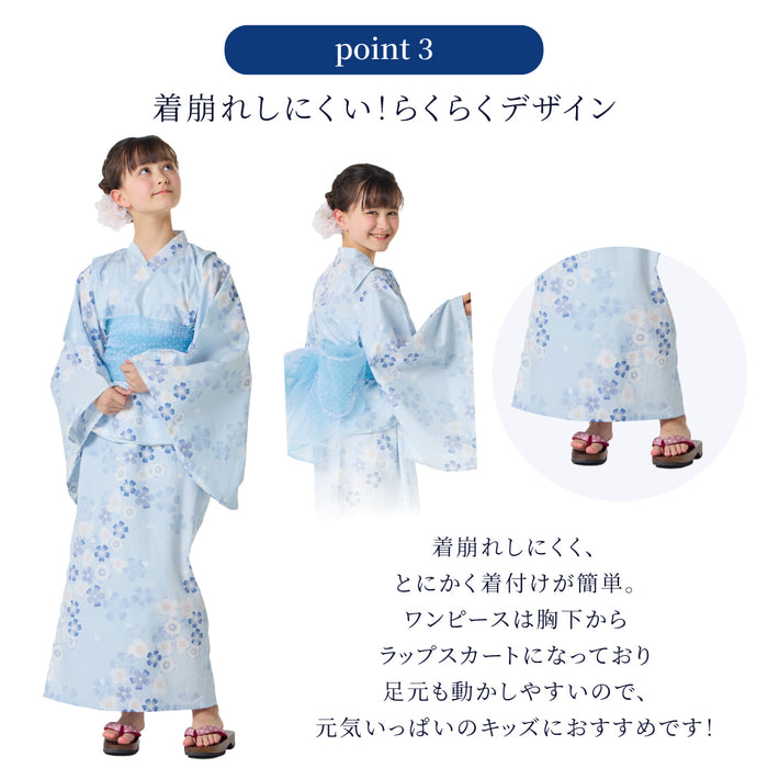 簡単に着られる、着崩れしないセパレートタイプの浴衣ドレスが新登場！
