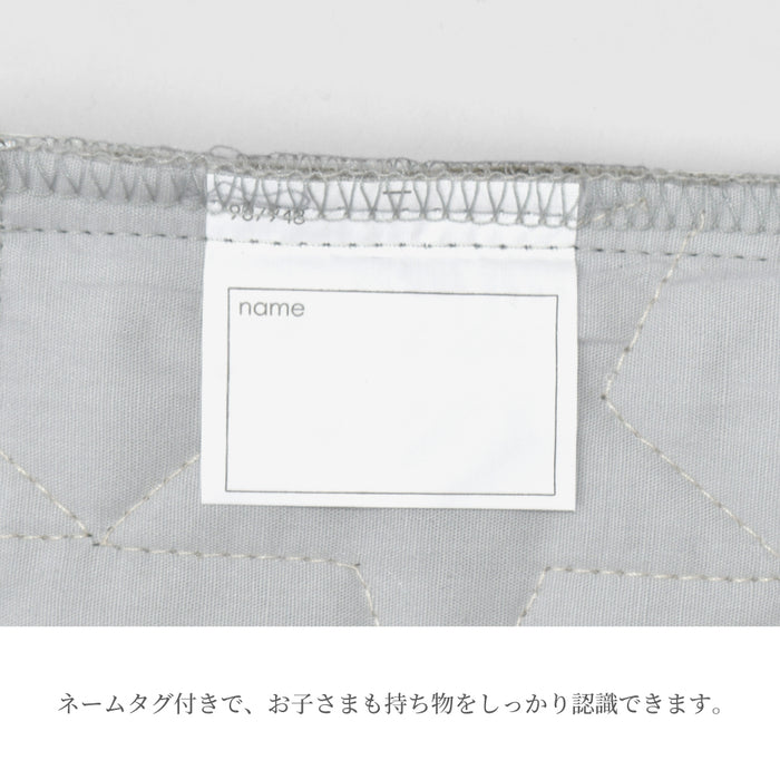 カラフルキャンディスタイルのレッスンバッグ。子供用のキルティング素材。男の子と女の子兼用で通園、通学で手提げバッグとして大活躍。