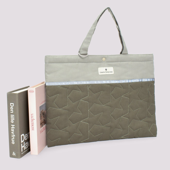 カラフルキャンディスタイルのレッスンバッグ。子供用のキルティング素材。男の子と女の子兼用で通園、通学で手提げバッグとして大活躍。