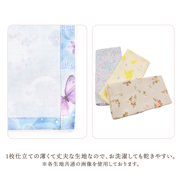 カラフルキャンディスタイルのランチョンマット(25cm×35cm) 2枚セット。小学校低学年・高学年の子どもに最適なサイズ♪通園・通学時にかさ張らない一枚仕立ての布製プレースマット。