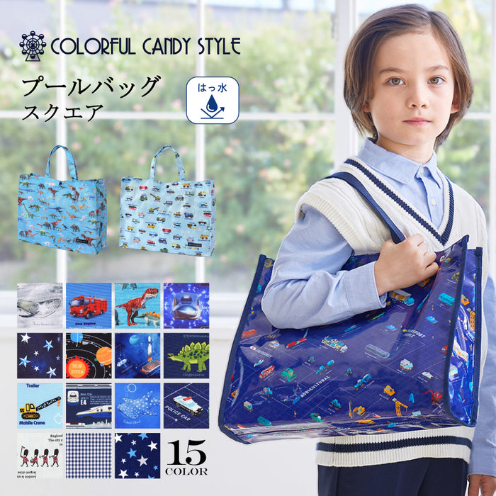 Pool Bag Laminated Bag (Square Type) | Boy Popular Lineup 