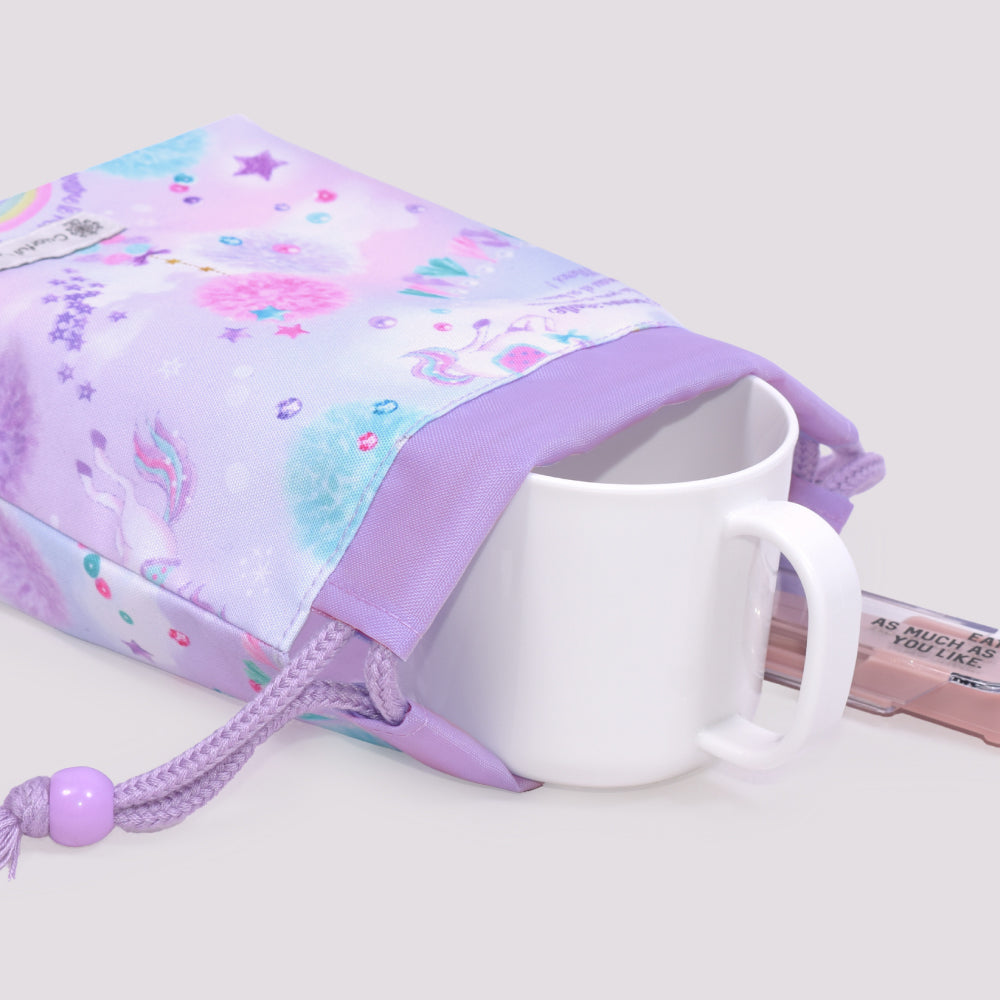 ゆうパケット対応 新登場 巾着 小 コップ袋 [2026春モデル] 撥水ノーアイロン 【女の子人気ランキングTOP7】