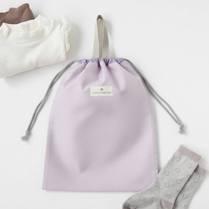 カラフルキャンディスタイルの入園入学5点セット。男の子・女の子兼用で、レッスンバッグ・シューズケース・巾着袋など、通園・通学に大活躍アイテム満載。