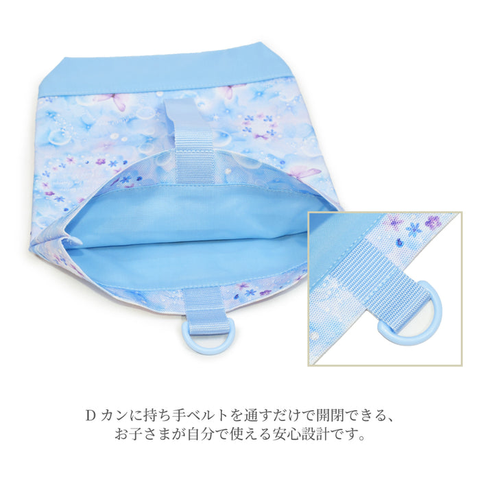 カラフルキャンディスタイルのシューズケース。キルティングの高級感。巾23cmのゆったりサイズで保育園・幼稚園・小学低学年まで使えるシューズバッグです。