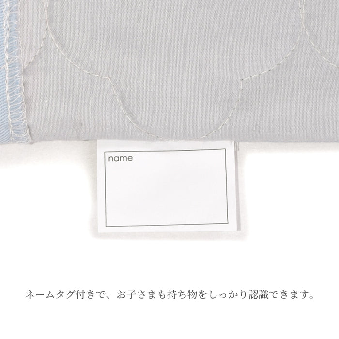 カラフルキャンディスタイルの防災頭巾カバーキルティング。おしゃれで背もたれや座布団にもできるタイプ。男の子と女の子兼用で、小学生に大人気。