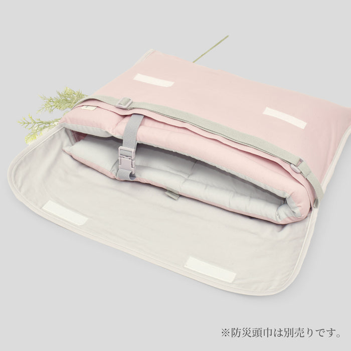 カラフルキャンディスタイルの防災頭巾カバー。おしゃれで背もたれや座布団にもできるタイプ。男の子と女の子兼用で、小学生に大人気。