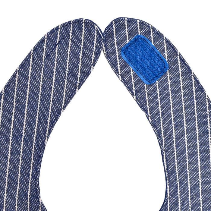 ゆうパケット対応 スタイ 丸型タイプ ピンストライプ・インディゴ