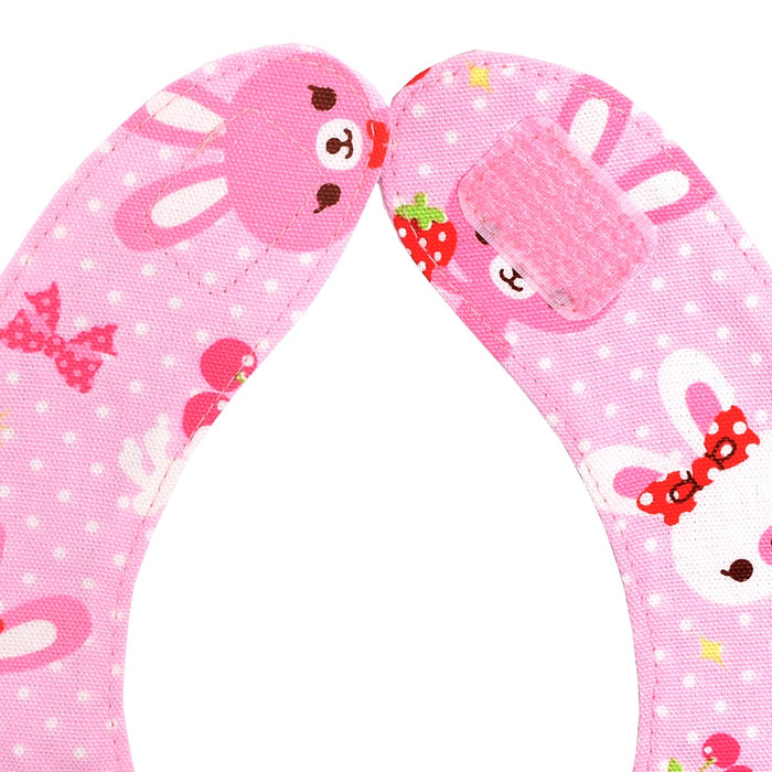 [SALE: 90% OFF] Style Round Type Happy Bunny Friend Bunny (Polka Dot Pink) 