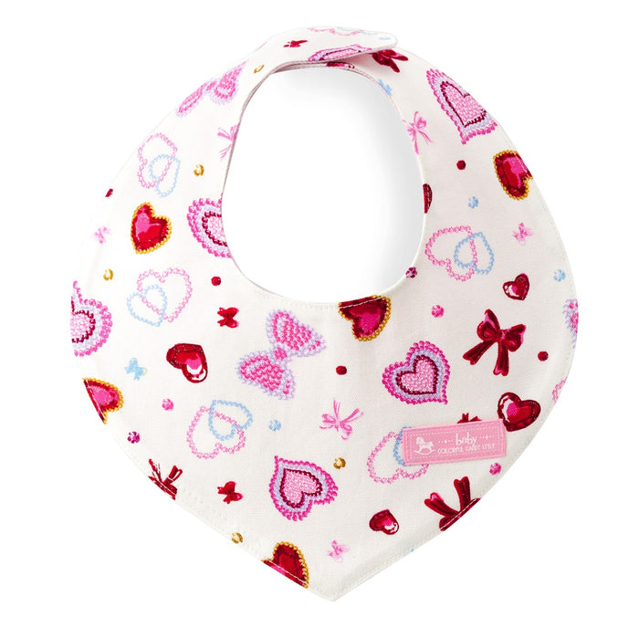 [SALE: 90% OFF] Style Triangle Type Heart and Ribbon Twinkle Beauty (White) 