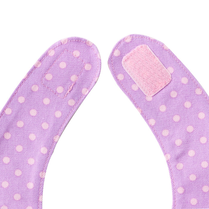 [SALE: 90% OFF] Style Triangle Type Polka Dots (Pink Dots on Purple) 