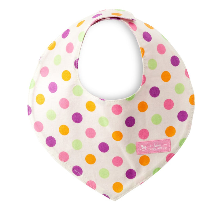 [SALE: 90% OFF] Style Triangle Type Colorful Cute Large Dots (Off White)