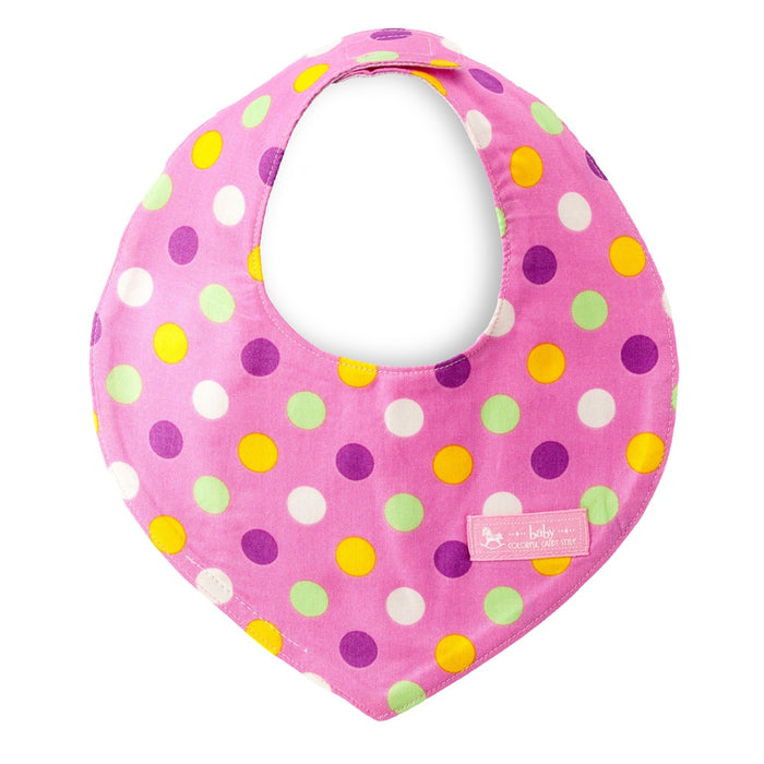 [SALE: 90% OFF] Style Triangle Type Colorful Cute Large Dots (Pink) 