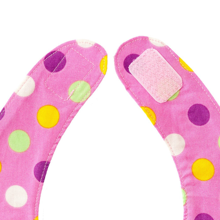 [SALE: 90% OFF] Style Triangle Type Colorful Cute Large Dots (Pink) 