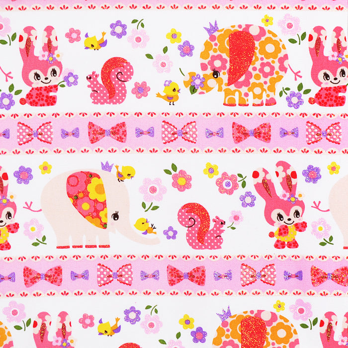 [SALE: 90% OFF] Style Neck Strap Type Flower Lover Pretty Animal Friend (Pink) 
