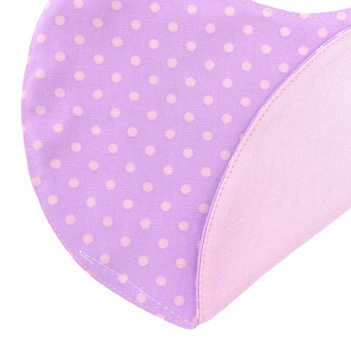 [SALE: 90% OFF] Style Neck Strap Type Polka Dots (Pink Dots on Purple) 
