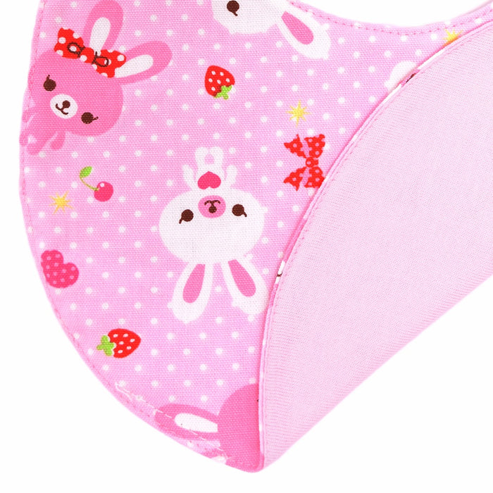 [SALE: 90% OFF] Style Neck Strap Type Happy Bunny Friend Bunny (Polka Dot Pink) 