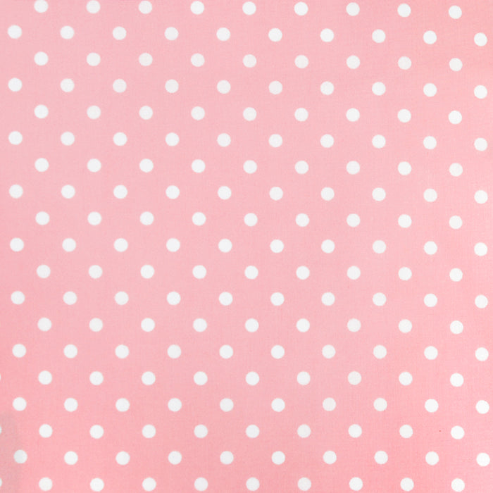 【SALE：80%OFF】 スタイ ハンカチタイプ カラフルキュートな大粒ドット(ピンク)