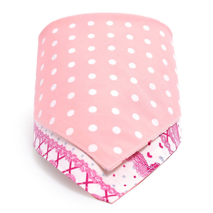 [SALE: 90% OFF] Style Handkerchief Type Pretty cute with ribbon and lace pattern (white) 