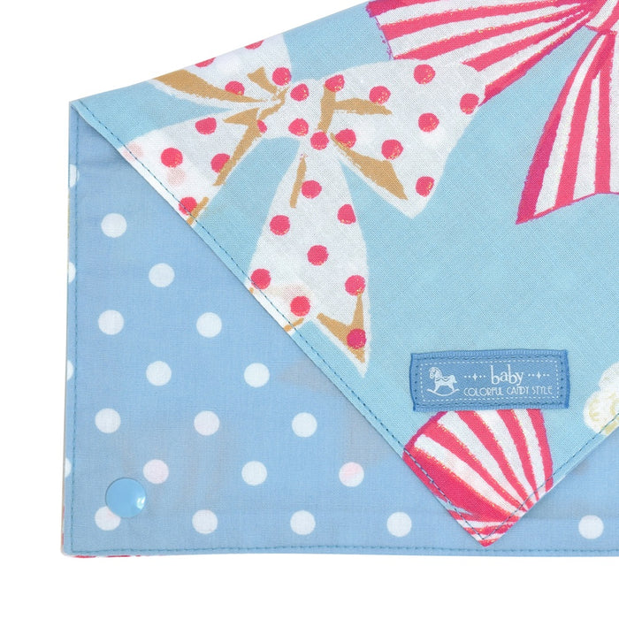 [SALE: 90% OFF] Style Handkerchief Type Large ribbon collection that sways in aqua 