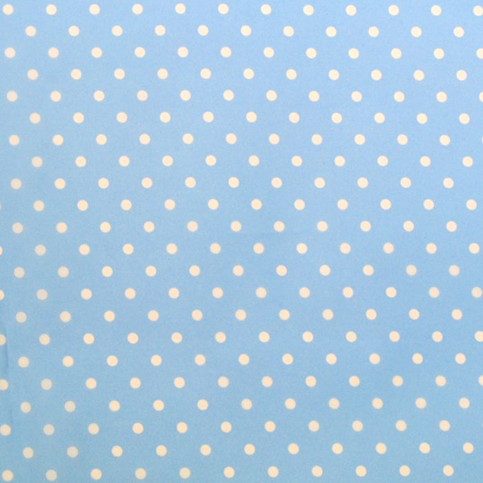 [SALE: 60% OFF] Diaper changing sheet Colorful cute large dots (light blue) 