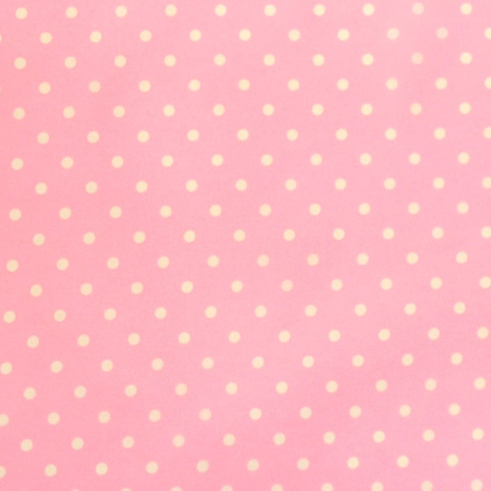 おむつ替えシート カラフルキュートな大粒ドット(ピンク)