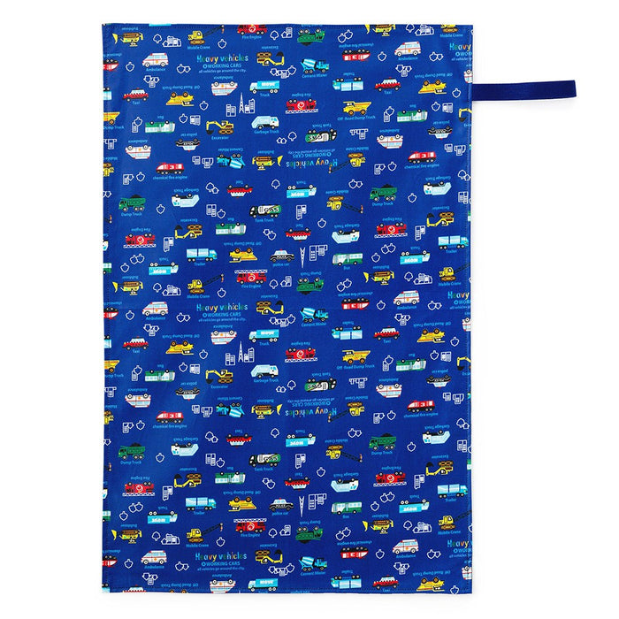 [SALE: 60% OFF] Diaper changing sheet Full accelerator working car (royal blue) 