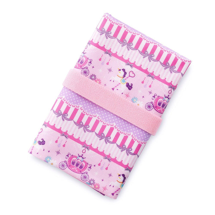 [SALE: 60% OFF] Diaper changing sheet lace tulle and merry-go-round (pink) 