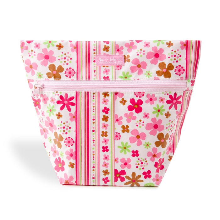 [SALE: 90% OFF] Deodorant Diaper Pouch Fastener Type Scandinavian Flower Park (Broad fabric/pink) 