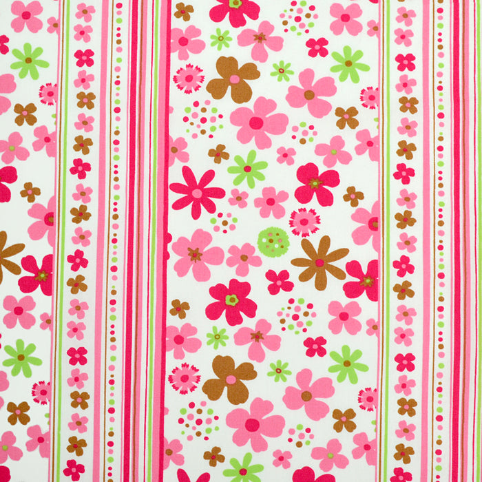 [SALE: 90% OFF] Deodorant Diaper Pouch Fastener Type Scandinavian Flower Park (Broad fabric/pink) 