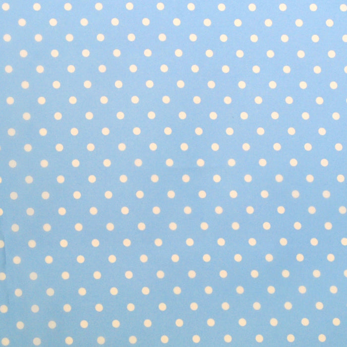 [SALE: 60% OFF] Diaper Pouch S (Clutch Type) Colorful Cute Large Dots (Light Blue) 