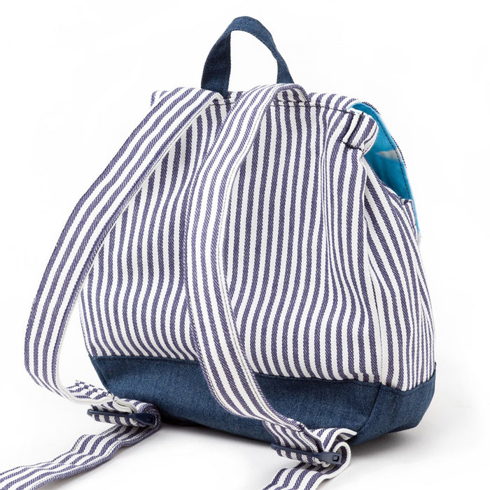 Baby Backpack Hickory Stripe/Navy 