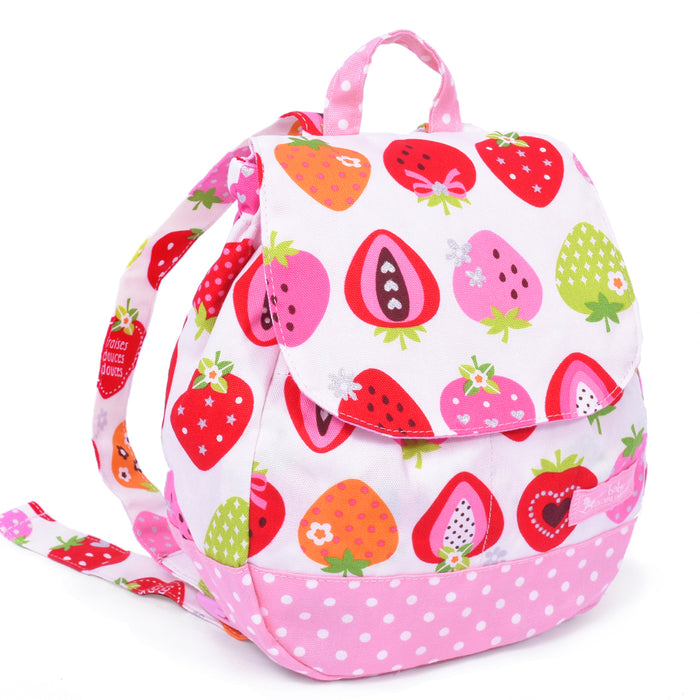 Baby Backpack Sweet Strawberry Collection (Ivory) 
