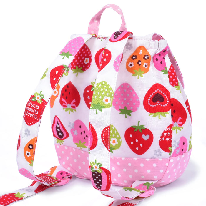 Baby Backpack Sweet Strawberry Collection (Ivory) 